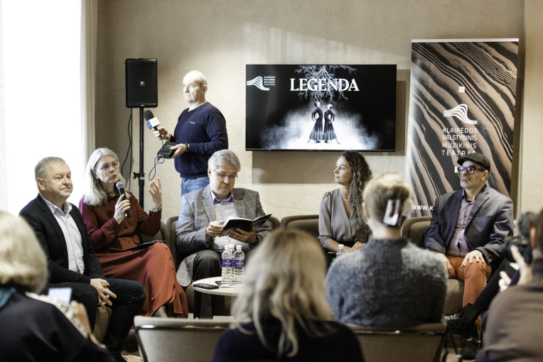 Klaipėdos valstybinio muzikinio teatro scenoje gimsta „Legenda“, laukia daugybė siurprizų naujaisiais 2025-aisiais metais