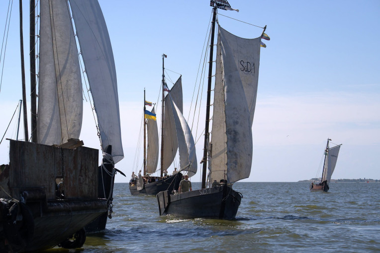 Į Jūros šventę Kuršių mariomis atplauks istorinių laivų regata „Burpilis“