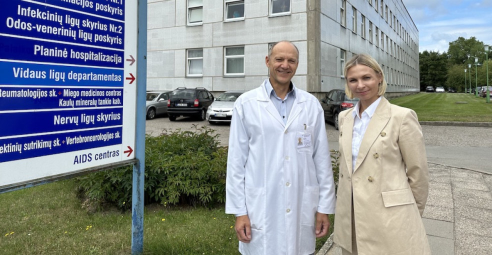 Klaipėdos universiteto ligoninėje bus modernizuojama infekcinių ligų klinika