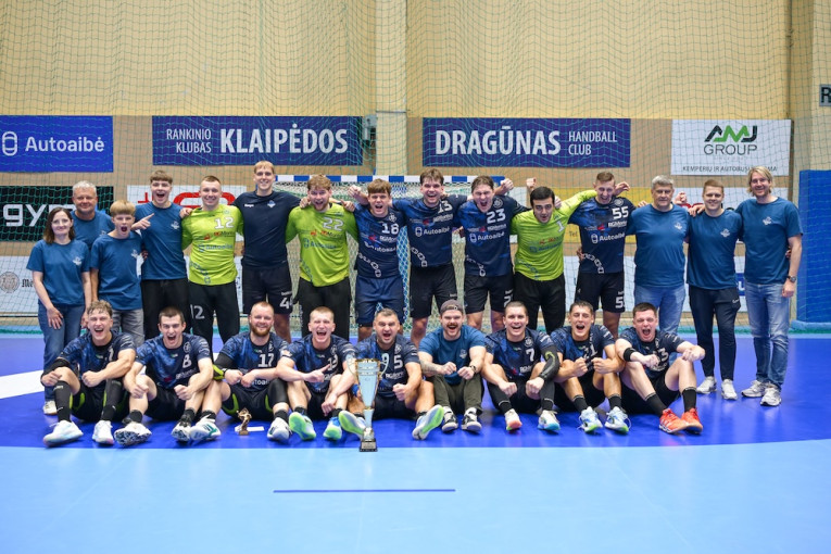 Klaipėdos „Dragūnas“ trečius metus iš eilės iškovojo LRF Supertaurę
