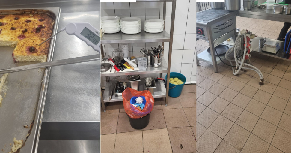 Klaipėdoje sustabdyta vaikų maitinimą organizavusios įmonės veikla dėl grubių maisto saugos pažeidimų