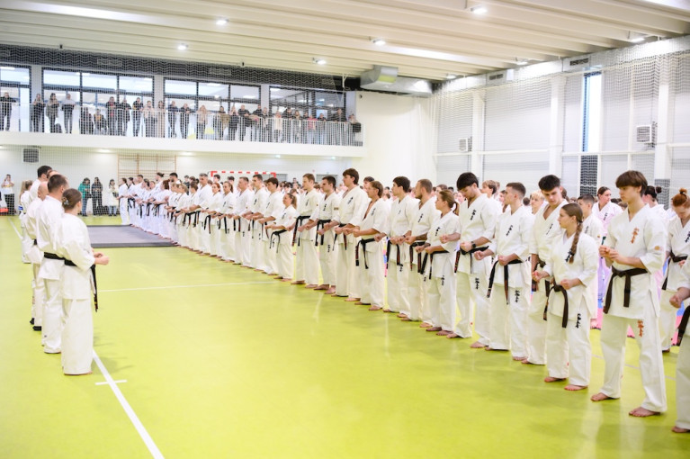 Klaipėdoje surengtas jau tradiciniu renginiu tampantis karate kiokušin technikos  seminaras „Baltic Kata Cup&Camp’25“