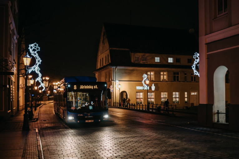 Naujametiniai Klaipėdos autobusų tvarkaraščiai 2025