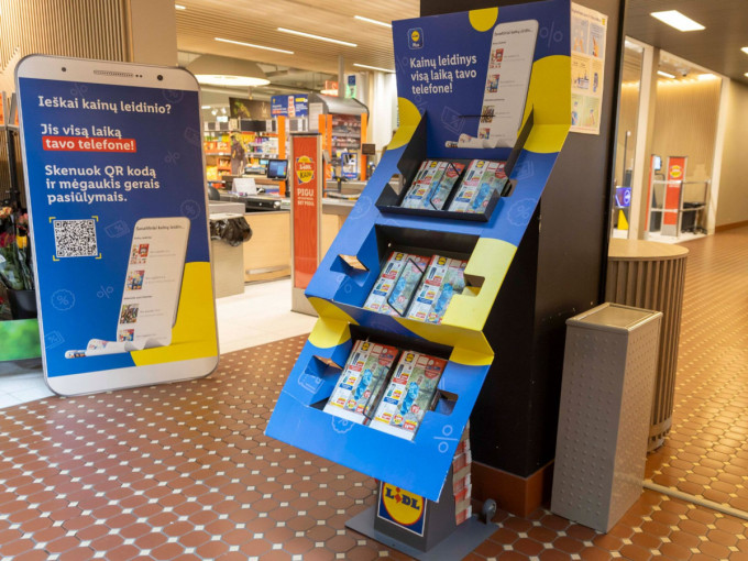 „Lidl“ nebespausdins maisto produktų kainų leidinio: tvarūs pokyčiai leis pirkėjams apsipirkti patogiau