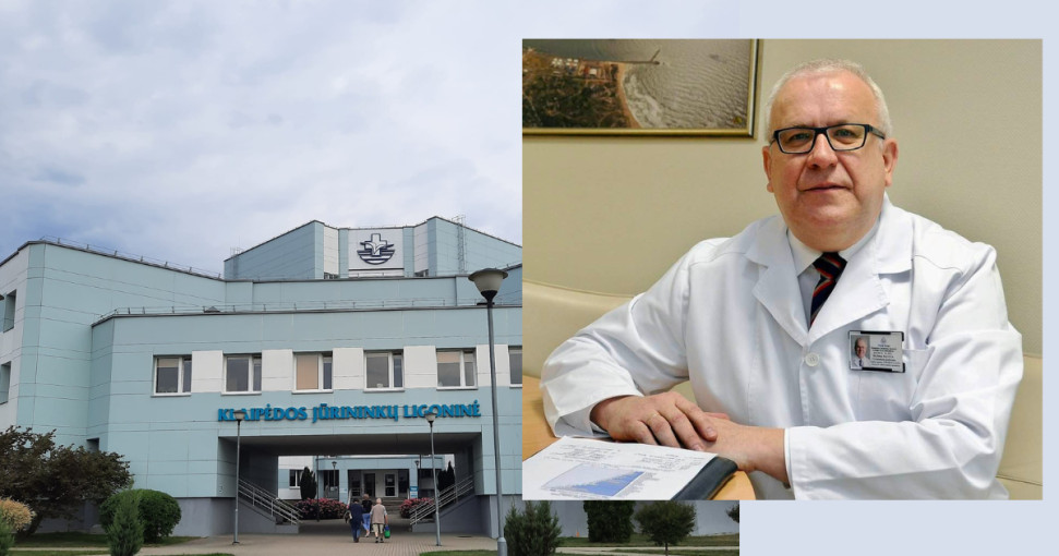 Jonas Sąlyga traukiasi iš filialo „Jūrininkų ligoninė” direktoriaus pareigų