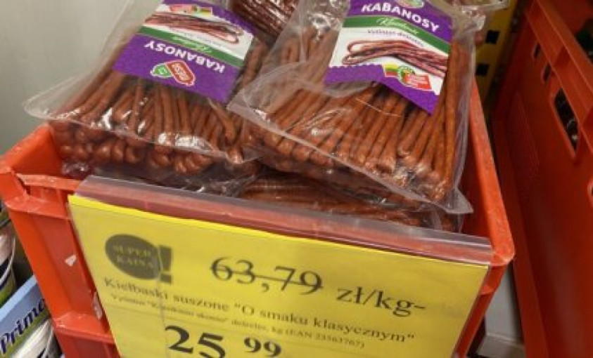 Į Lenkiją nuvykęs vyras papasakojo įspūdžius: viena lentyna – visiškai tuščia, kitur – įspūdingos nuolaidos