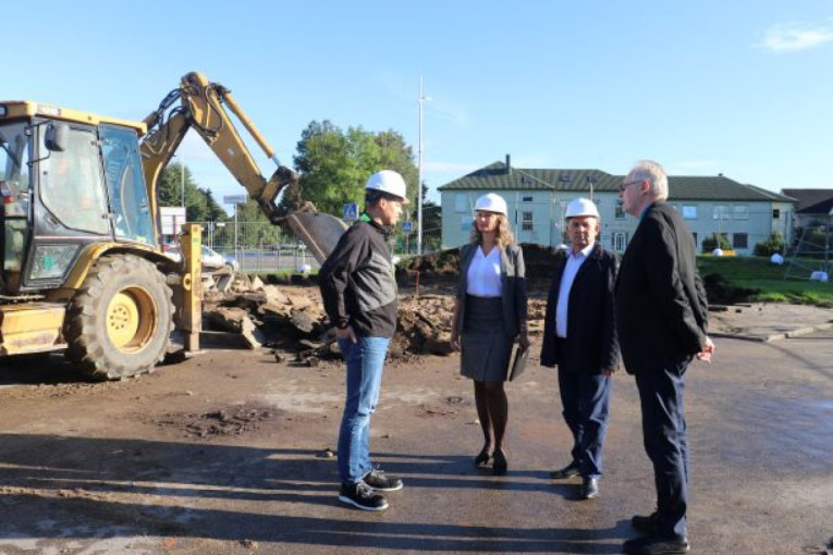 Pradedami Gargždų autobusų stoties statybos darbai