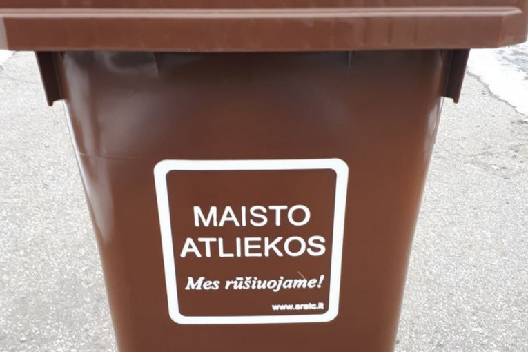 Nuo sausio 1-oios Lietuvoje startuoja maisto rūšiavimas