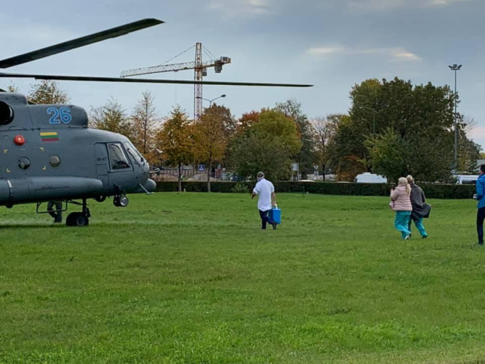 Iš Klaipėdos Jūrininkų ligoninės išskraidinti donoro organai - tikimasi išgelbėti 3 gyvybes