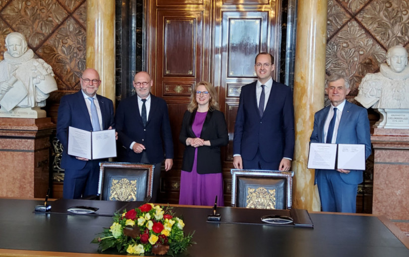 Hamburgo ir Klaipėdos jūrų uostai ketina kartu plėtoti tarptautines logistikos grandines
