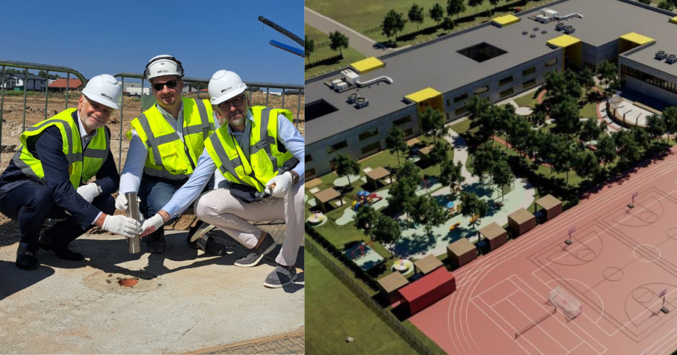 Klaipėdos rajonas pradeda dar vieno stambaus projekto – daugiafunkcio centro su mokykla ir darželiu statybas