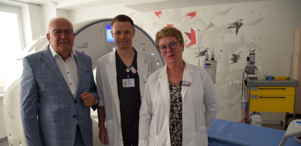 Tikslesnei ligų diagnostikai – moderniausias kompiuterinis tomografas