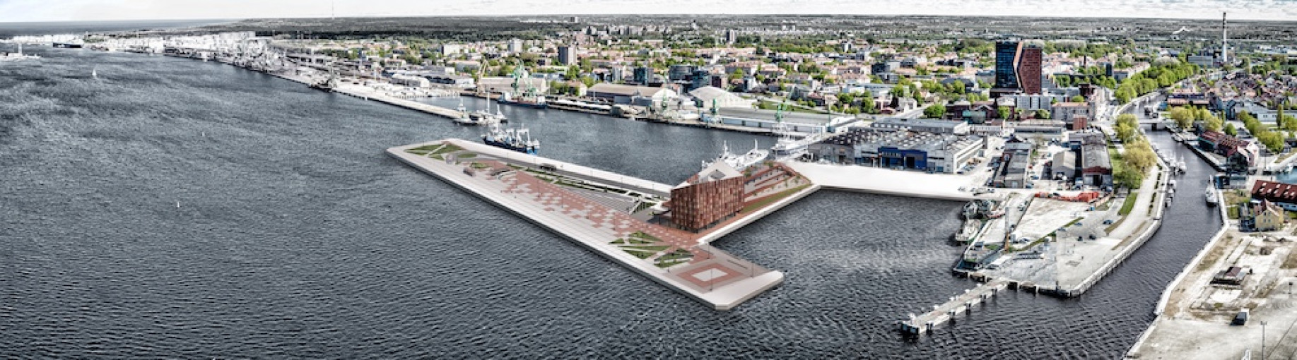 Kruizinių laivų terminalo vizija tampa realybe: pasirašyta statybos sutartis
