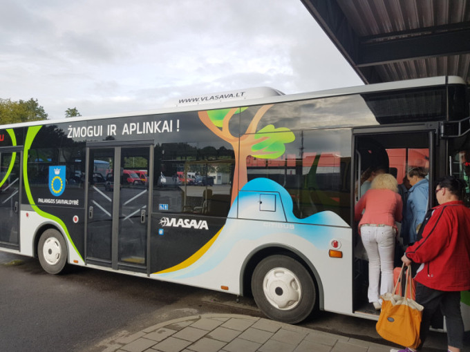 Keleivių pervežimo Palangoje ir Šventojoje naujovės: naujas maršrutas į Rytų kvartalą ir papildomi reisai į Būtingę