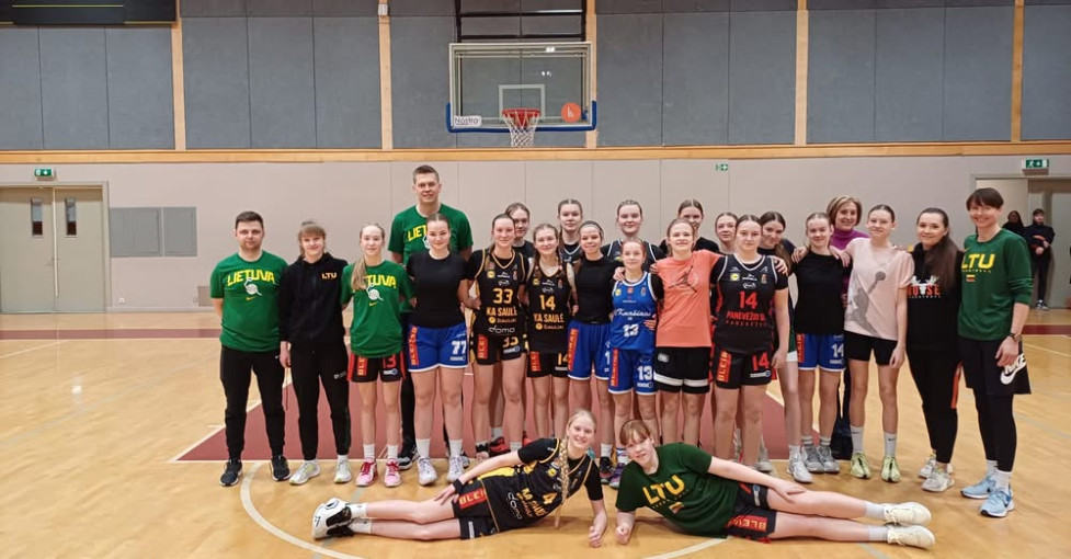 Klaipėdoje stovyklą surengė Lietuvos jaunučių U14 rinktinė