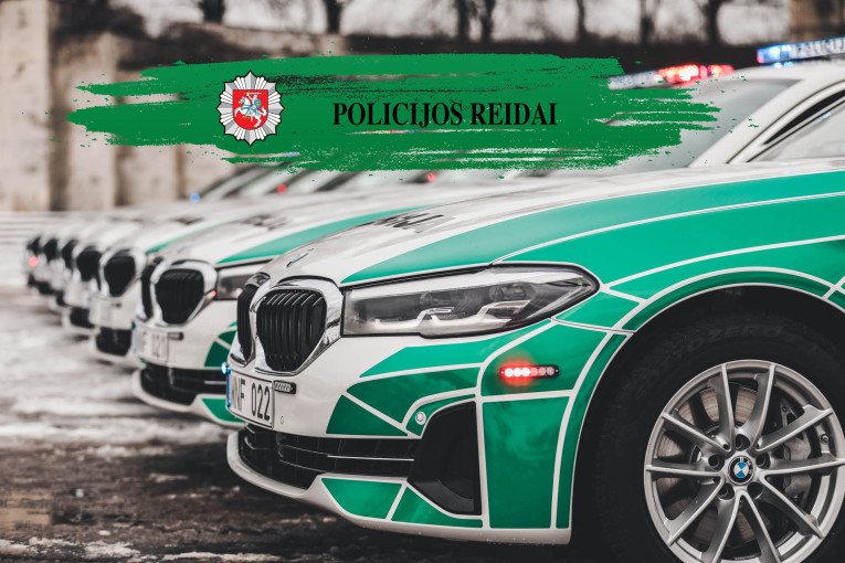 Artėjant kovui, policija pranešė apie suplanuotus reidus