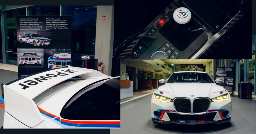 Lietuvoje parduotas brangiausias BMW automobilis – riboto tiražo „BMW 3.0 CSL“