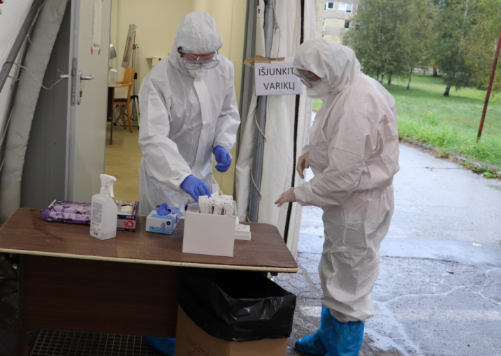 Nuo šiandien Šilutės mobiliajame koronaviruso patikros punkte - nauja paslauga