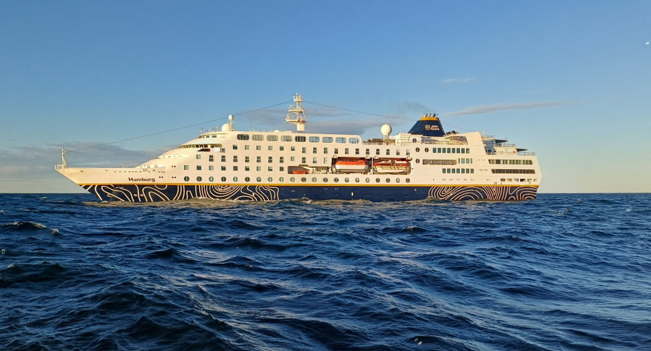 Į Klaipėdos uostą atplaukė kruizinis laivas „MS Hamburg“