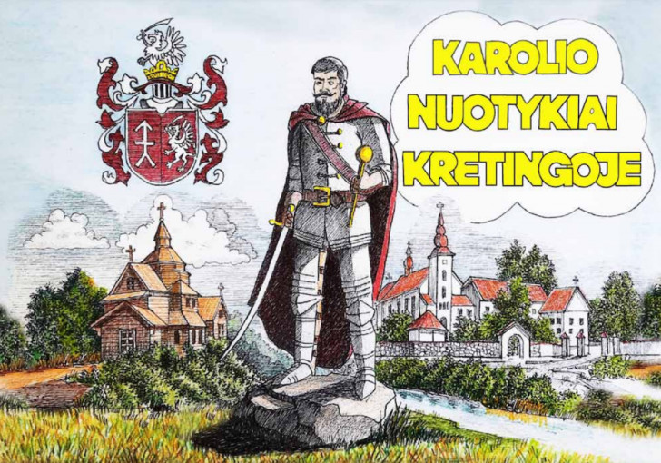 Apie Kretingą ir jos įkūrėją J. K. Chodkevičių papasakojo komiksu