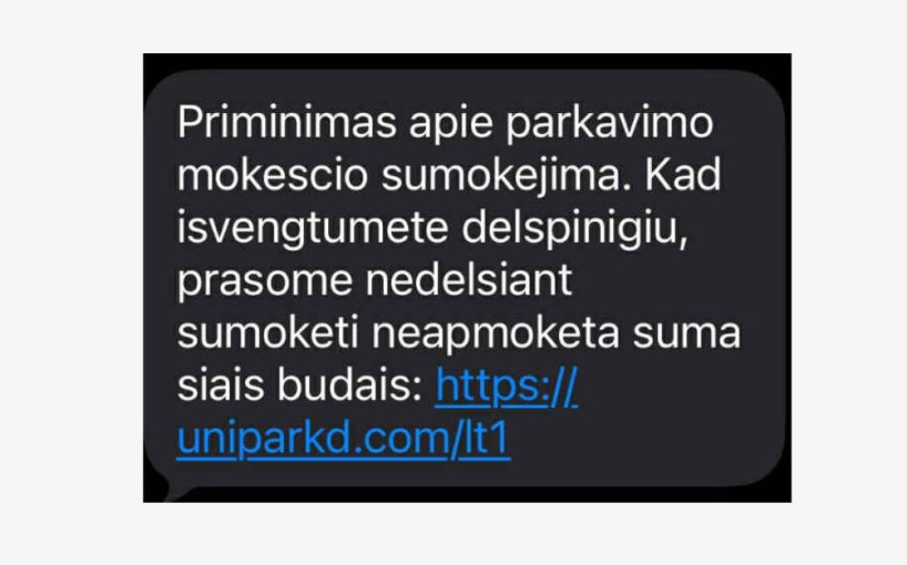Klaipėdos gyventojai perspėjami apie plintančias sukčių SMS žinutes