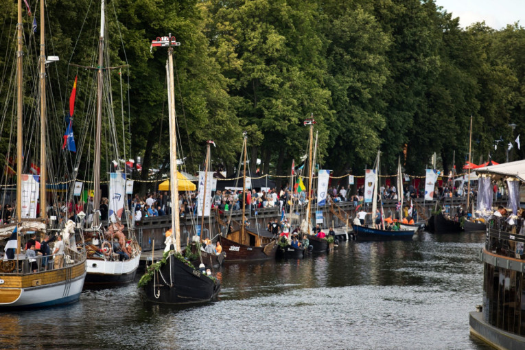 Mariomis parplaukia jubiliejinė – dešimtoji – Dangės flotilė
