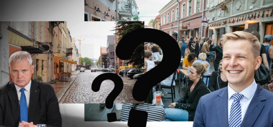 Vilnius teikia dosnų paketą lauko kavinių verslams. Ar Klaipėda paseks pavyzdžiu?