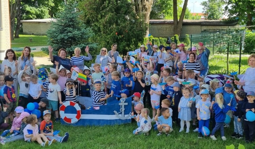 Vieną seniausių Klaipėdos vaikų darželių papuoš jūrinė freska