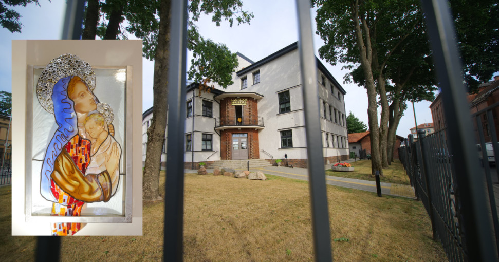 Klaipėdos hospiso koplyčią papuoš dvejus metus kurtas vitražas