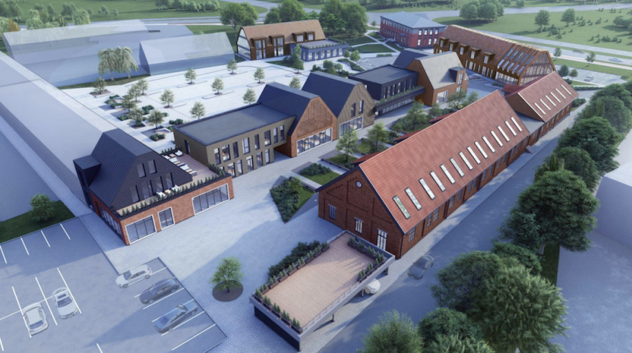 Atkurs Klaipėdos Sendvario teritoriją: projekte apjungė senosios ir naujosios architektūros sprendinius