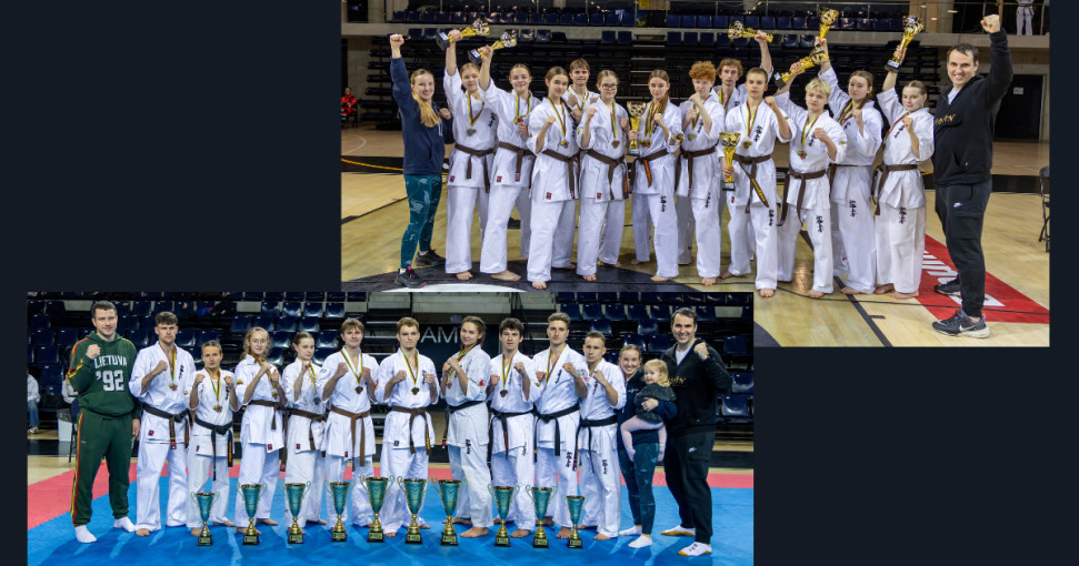 Karate kyokushin  „Shodan" mokyklos auklėtiniai tapo absoliučiai stipriausia tiek suaugusiųjų, tiek J16 ir U20 komanda