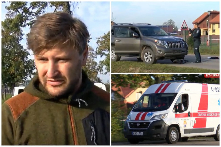Po 14-mečio žūties Klaipėdos r. sunkiai rinkdamas žodžius prabilo vairuotojas ir liudininkai