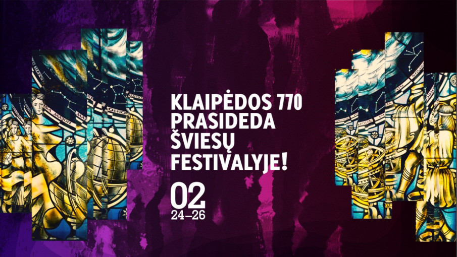 Klaipėdos šviesų festivalis sugrįžta vasario 24-26 vakarais