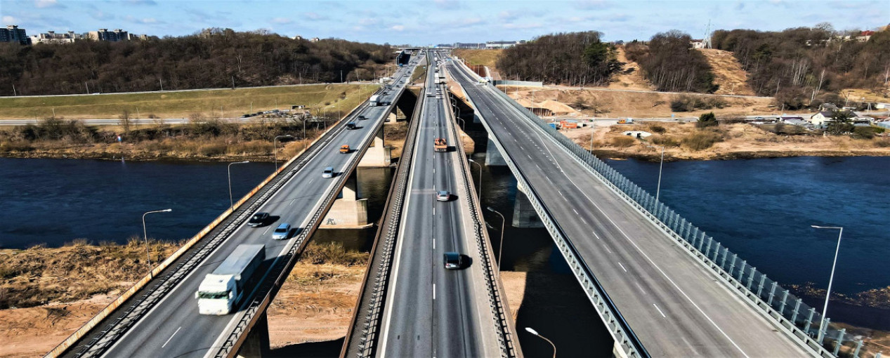 Magistraliniame kelyje A1 Vilnius–Kaunas–Klaipėda (Klaipėdos kryptimi) mažinami eismo ribojimai