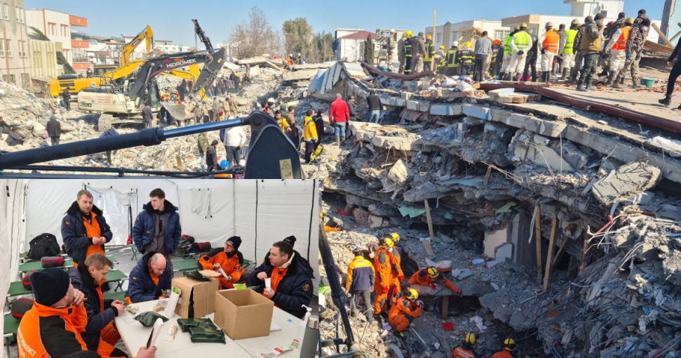 Turkijoje mūsų šalies gelbėtojai susiduria su įvairiomis situacijomis