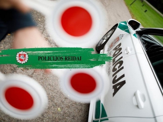 Policijos pareigūnai vasario mėnesį vykdys eilę reidų