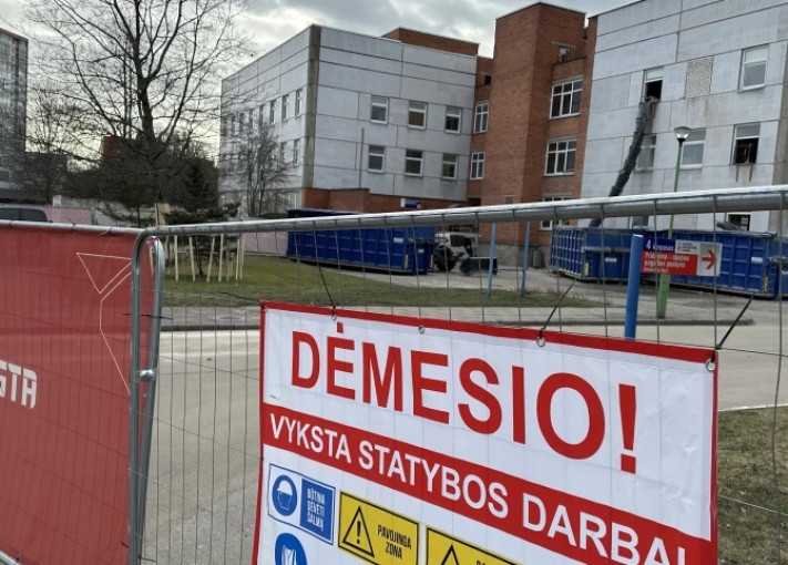 Pradėta KUL Infekcinių ligų korpuso rekonstrukcija