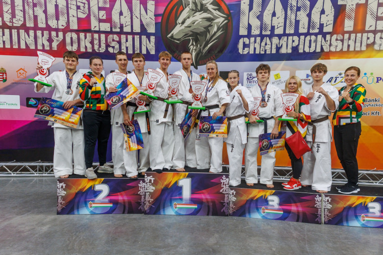 Sporto klubo „Okinava“ triumfas Europos kyokushin karatė čempionate