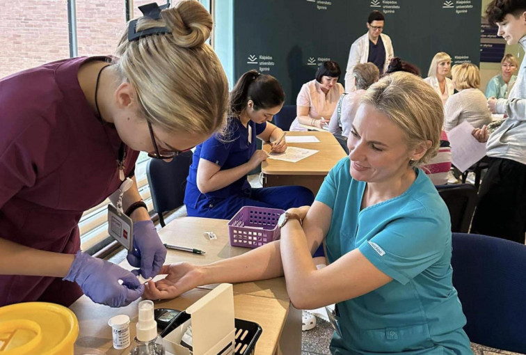 Dėl cukrinio diabeto KUL medikai patikrino 123 pacientus