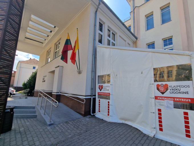 Klaipėdos vaikų ligoninė: šiuo metu gydytojo apžiūros gali tekti laukti nuo 2 iki 6 valandų