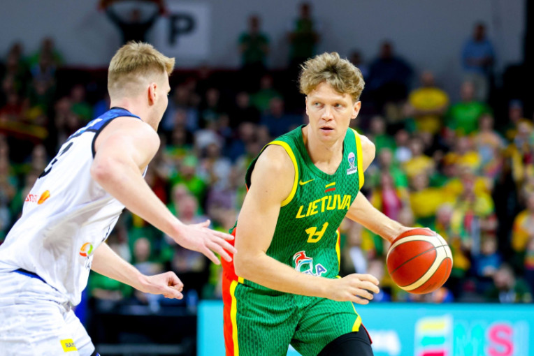 Kuzminskas išlydėtas pergalingai: rinktinė revanšavosi estams