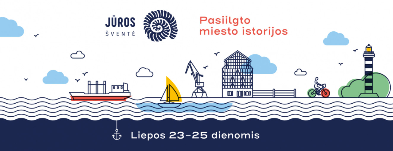 Klaipėdos Jūros šventė 2021: liepos 23-25 dienomis pasakos istorijas