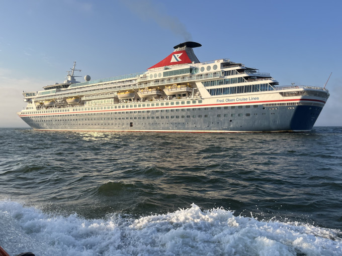 Klaipėdos uoste prisišvartavo kruizinis laineris „Balmoral“