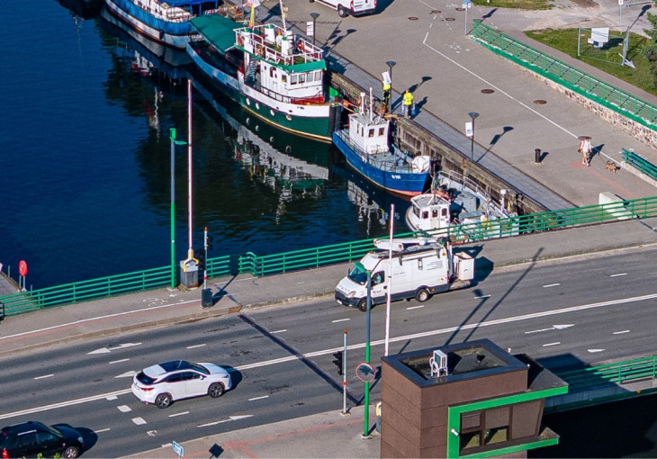 Dėl kurėno „SÜD.1“ Pilies tiltas Klaipėdoje bus laikinai pakeliamas