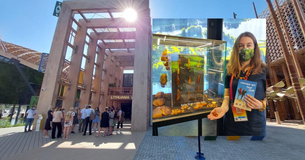 Kuršių nerijos nacionalinis parkas pristatytas EXPO 2020 parodoje Dubajuje