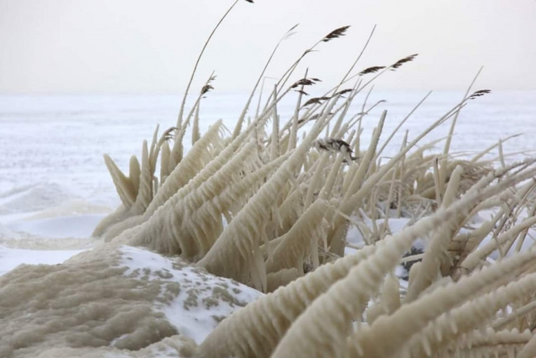 Lietuvos hidrometeorologijos tarnyba sudarė žemėlapį, kur temperatūra nukrito labiausiai