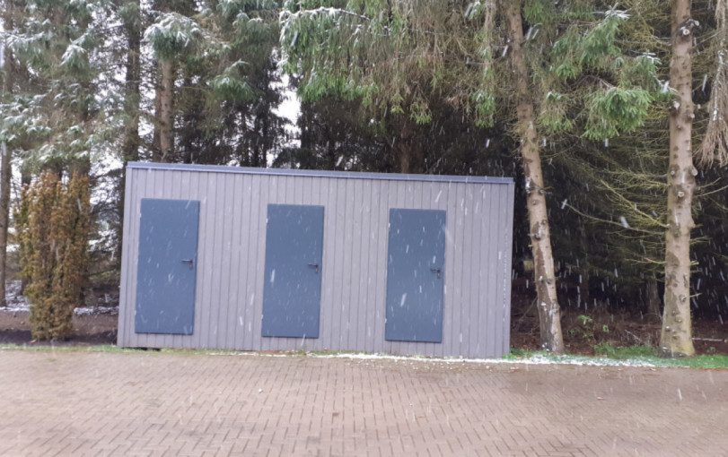 Aplinkosaugininkai Palangoje, miško žemėje aptiko neteisėtus statinius