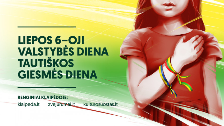Liepos 6-osios renginiai Klaipėdoje. PROGRAMA