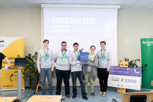 Klaipėdos universiteto komanda laimėjo „PORTATHON 2026“