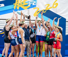 Viktorija Senkutė triumfavo irklavimo sprinte Šanchajuje